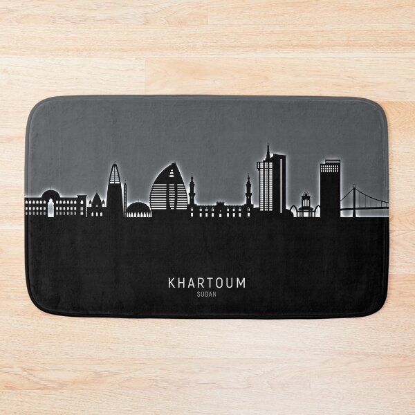 Item preview, Khartoum Sudan Skyline designed and sold by ArtPrints.