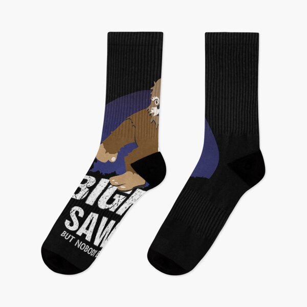 Item preview, Big foot saw me but nobody believes him shirts for men, big foot saw me but nobody believes him hats, big foot saw me but nobody believes him stickers  designed and sold by Poussyarts.