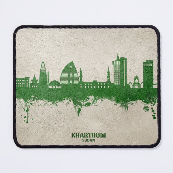 Item preview, Khartoum Sudan Skyline designed and sold by ArtPrints.