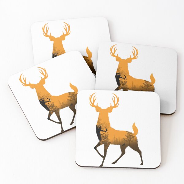 Item preview, Bow hunter deer silhouette3 designed and sold by SaintsPlace.