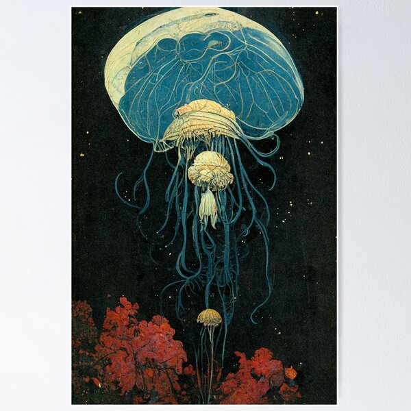Item preview, Jellyfish One designed and sold by sebastianbaumer.
