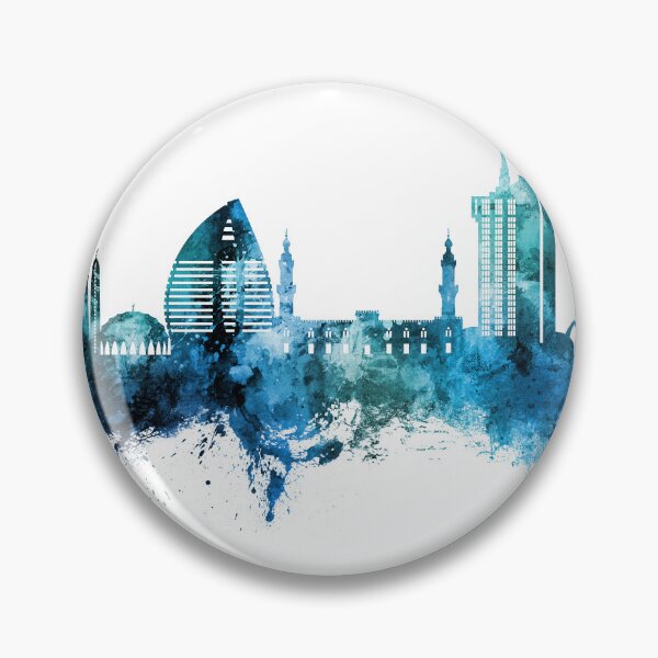 Item preview, Khartoum Sudan Skyline designed and sold by ArtPrints.