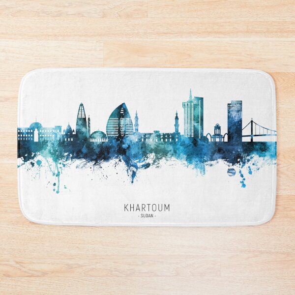Item preview, Khartoum Sudan Skyline designed and sold by ArtPrints.