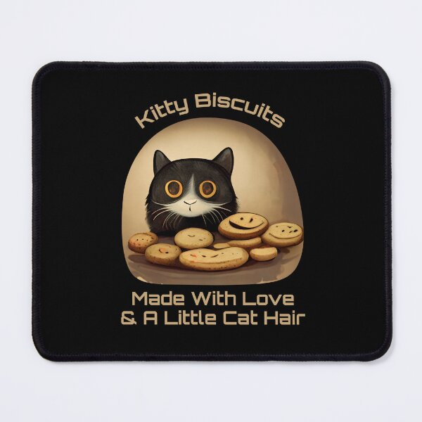 Item preview, Cute Black Funny Cat Making Biscuits With Love and Cat Hair designed and sold by MattsMultiverse.