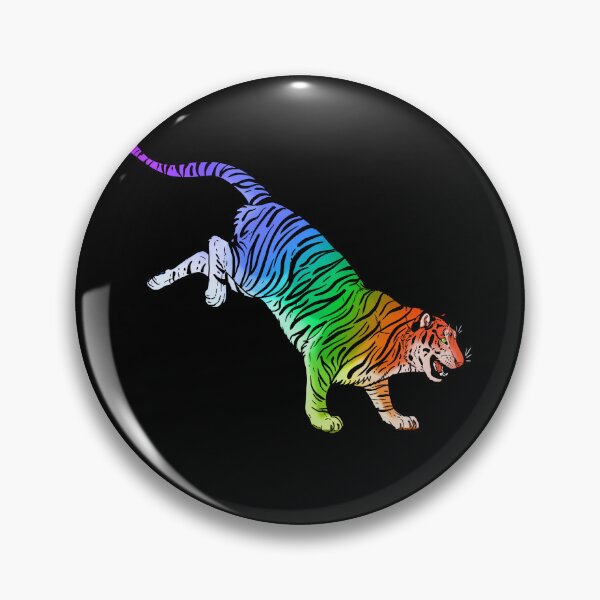 Item preview, Pride Tiger designed and sold by Stray Songdog.