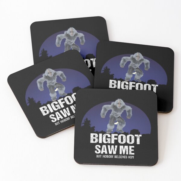 Item preview,  Big foot saw me but nobody believes him shirts for men, big foot saw me but nobody believes him hats, big foot saw me but nobody believes him stickers  designed and sold by Poussyarts.