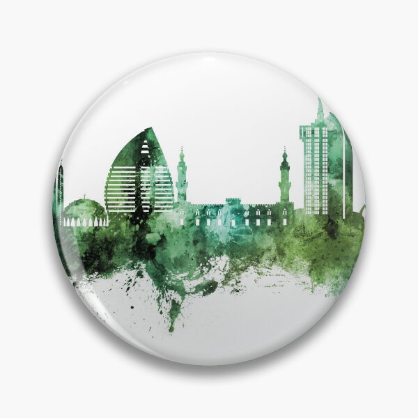 Item preview, Khartoum Sudan Skyline designed and sold by ArtPrints.
