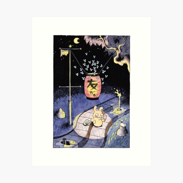 Tobias and Jube: Tomodachi Art Print