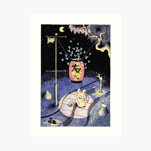 Tobias and Jube: Tomodachi Art Print