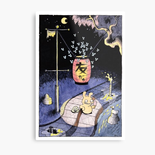 Tobias and Jube: Tomodachi Metal Print