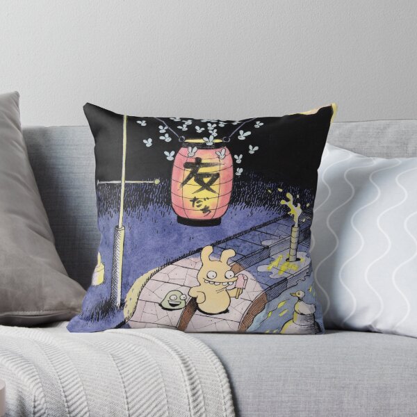 Tobias and Jube: Tomodachi Throw Pillow