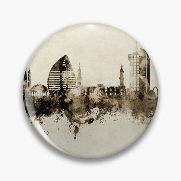 Item preview, Khartoum Sudan Skyline designed and sold by ArtPrints.