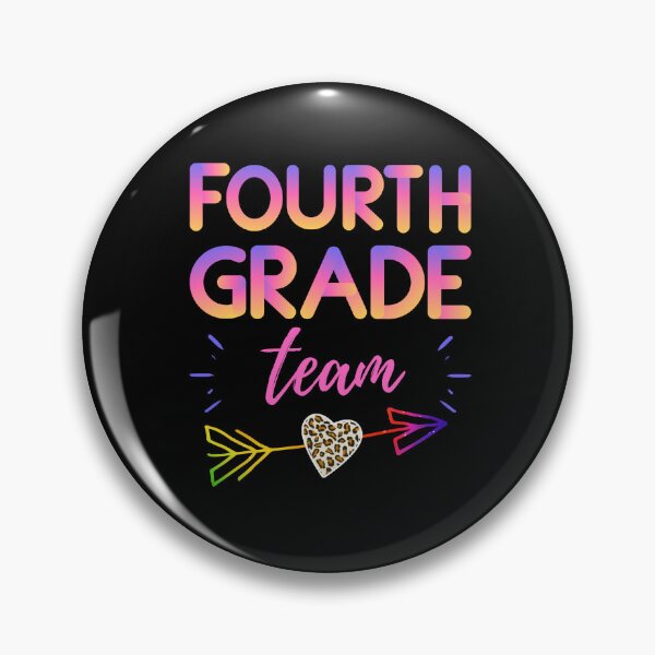 Item preview, 4th Grade Team Fourth Teacher Student Leopard Rainbow Squad designed and sold by CoolCreative.