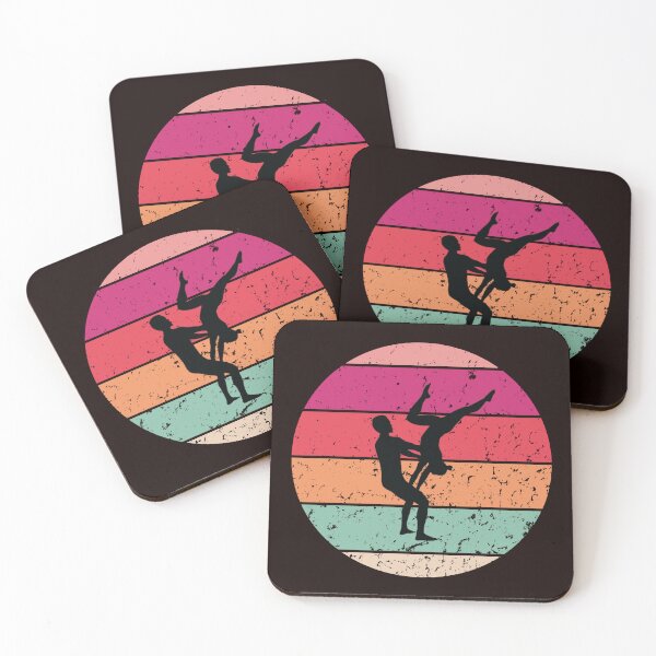 Item preview, Vintage Retro Acroyoga, Acro, Funny Acroyoga, Yoga designed and sold by Aerial Addicts.