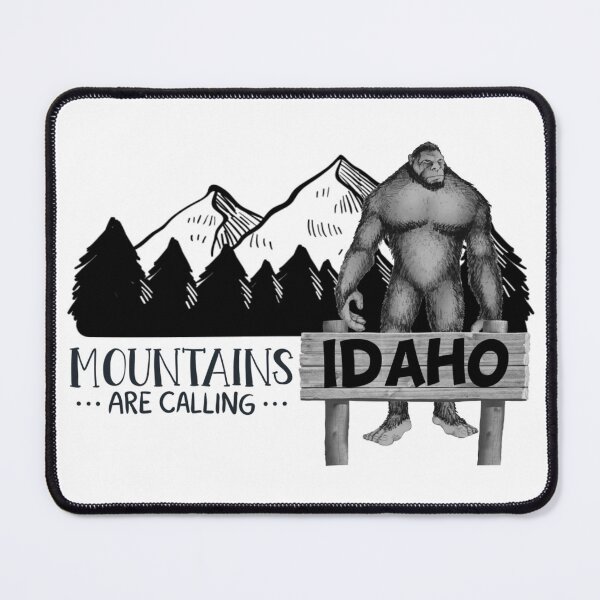 Item preview, Hilarious and Silly Idaho Bigfoot Design designed and sold by jglawson676.