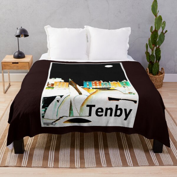 Item preview, Tenby Harbour At Night (2011) designed and sold by CussRoberts.