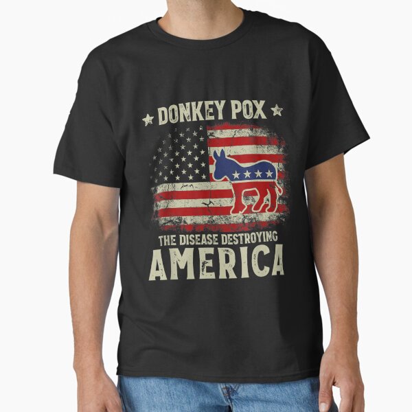 Item preview, donkey pox t shirt designed and sold by SimoDesigne07.
