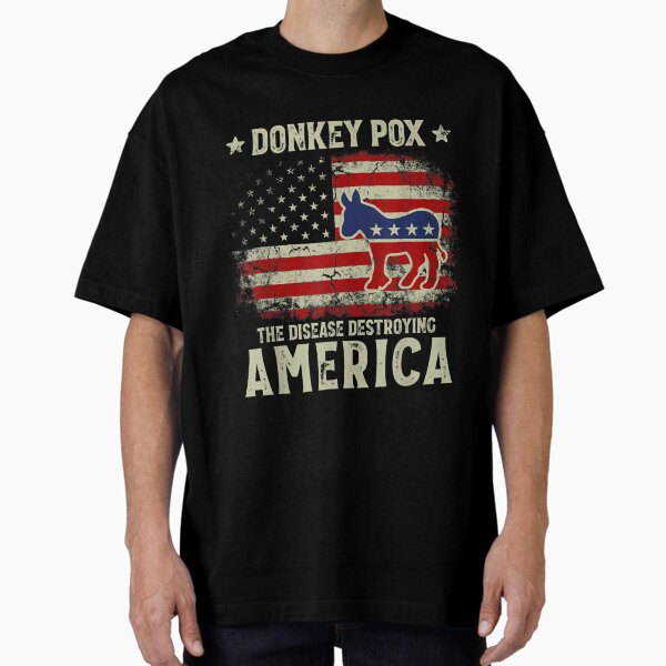 Item preview, donkey pox t shirt designed and sold by SimoDesigne07.