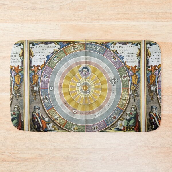 Item preview, Vintage Solar System Planetary chart showing Zodiac Signs and planets orbiting the Sun designed and sold by MagicStrawberry.