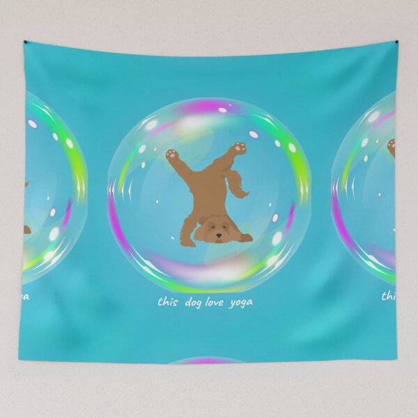 Item preview,  THIS DOG LOVE YOGE. designed and sold by marie1919.