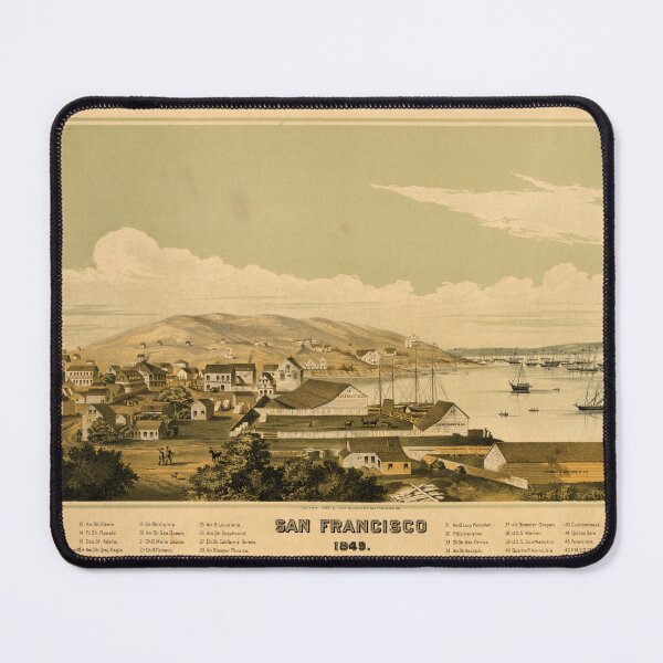 Item preview, San Francisco Bay (1849) designed and sold by allhistory.