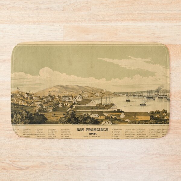 Item preview, San Francisco Bay (1849) designed and sold by allhistory.