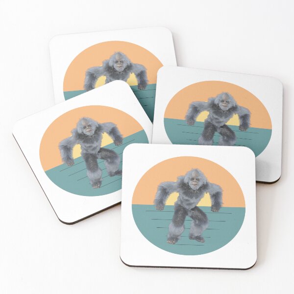 Item preview, Big foot shirts for men, big foot hats, big foot stickers, big foot o'clock, big foot masks, big foot phone cases, big foot shower curtain, big foot mats  designed and sold by Poussyarts.