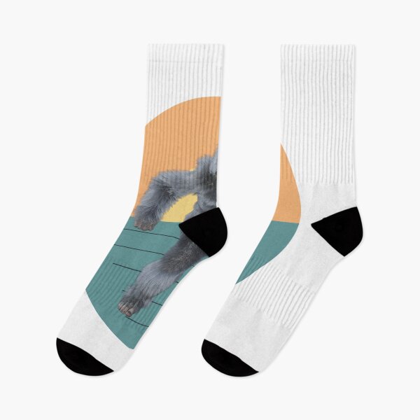 Item preview, Big foot shirts for men, big foot hats, big foot stickers, big foot o'clock, big foot masks, big foot phone cases, big foot shower curtain, big foot mats  designed and sold by Poussyarts.