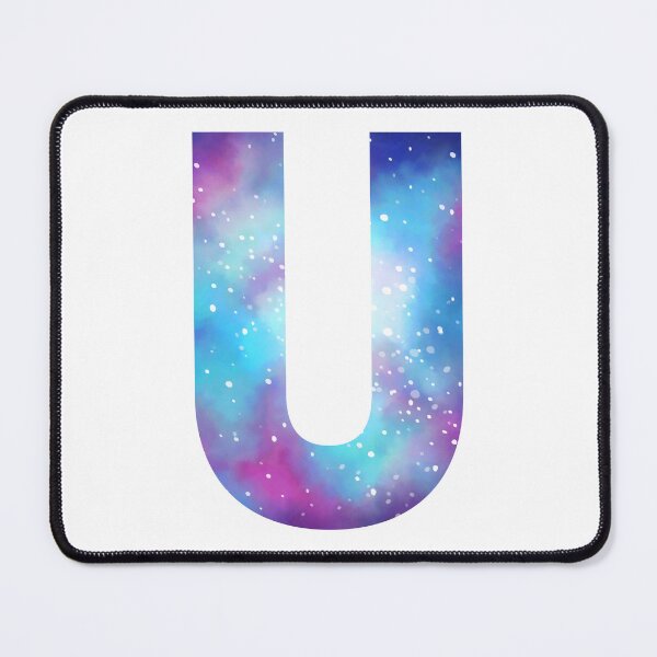 Item preview, Letter U galaxy designed and sold by PanyaCreative.