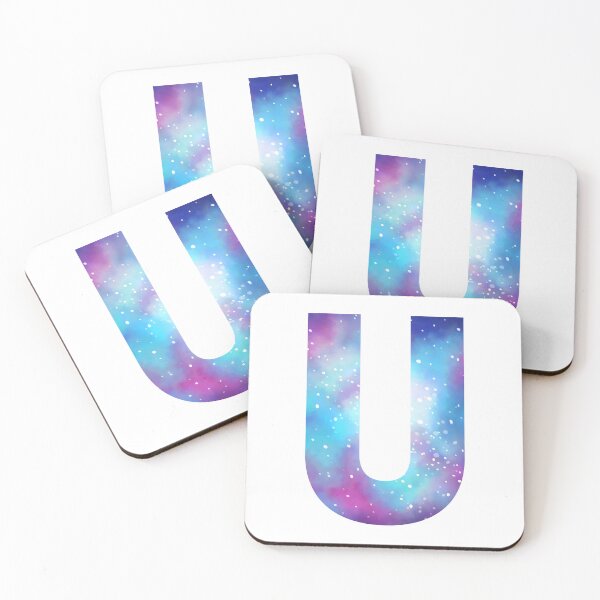 Item preview, Letter U galaxy designed and sold by PanyaCreative.