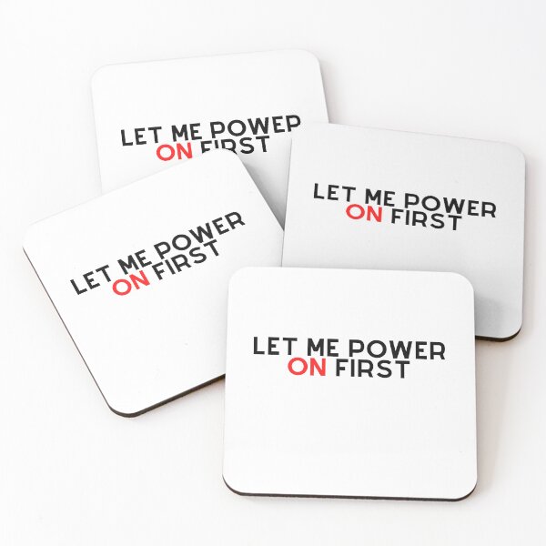 Item preview, Let me power ON first designed and sold by GaflariDesign.