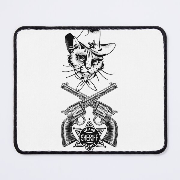 Item preview, sheriff cat product designed and sold by FandAstyle.