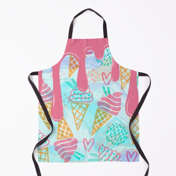 Item preview, summer pink melting ice cream pattern designed and sold by Beeroclock.