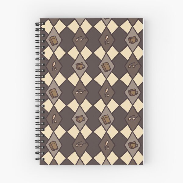 Item preview, Dark Academia Themed Geometric Pattern designed and sold by PinniPetal.