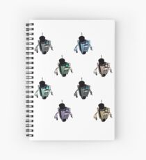 Fancy Claptrap Rainbow Spiral Notebook