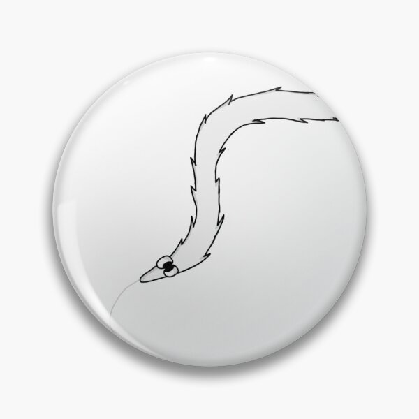 Item preview, White worm on a string designed and sold by tacopoop24.