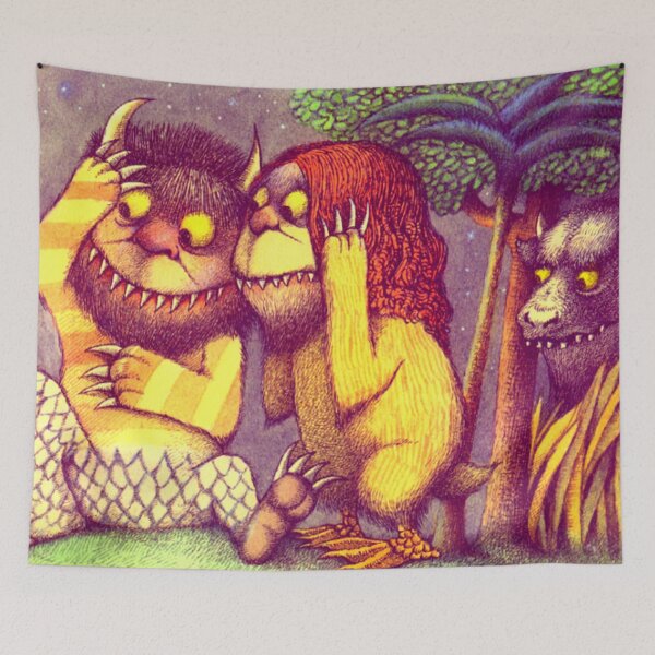 Item preview, Wild Things Romp designed and sold by 2692Artwork.