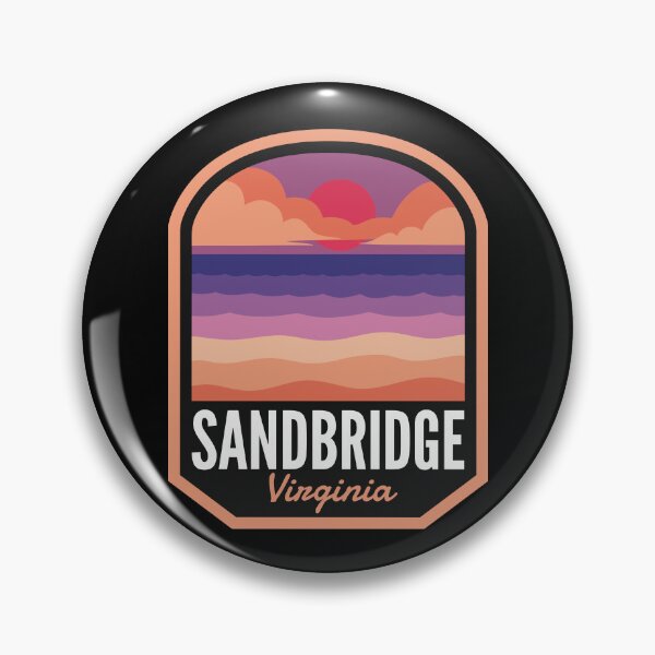 Artikelvorschau, Sandbridge Beach VA Retro Sunset entworfen und verkauft von StateParkLove.