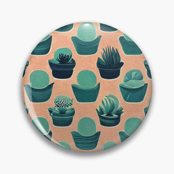 Item preview, Succulent cactus repeating pattern 2 designed and sold by StoneyPhenix.