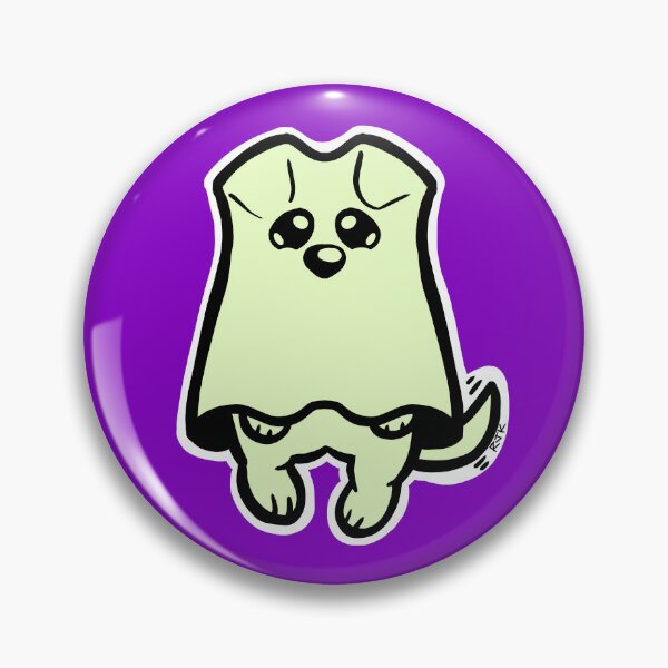 Item preview, Little Ghost Dog (Won't say Boo) designed and sold by RJKpoyp.
