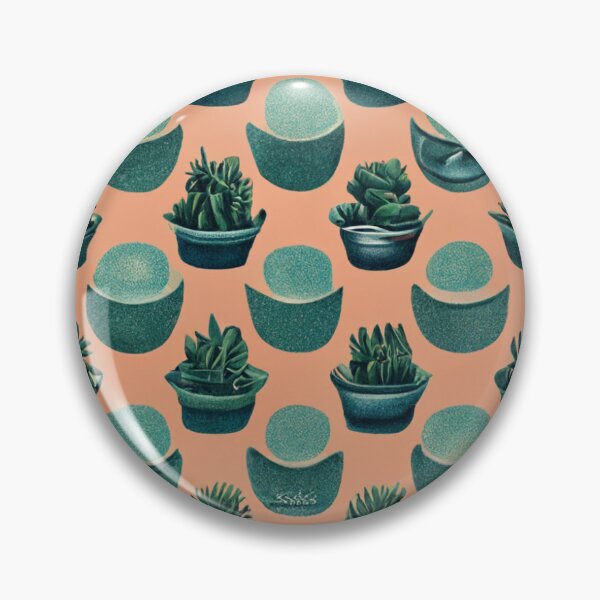 Item preview, Succulent cactus repeating pattern  designed and sold by StoneyPhenix.