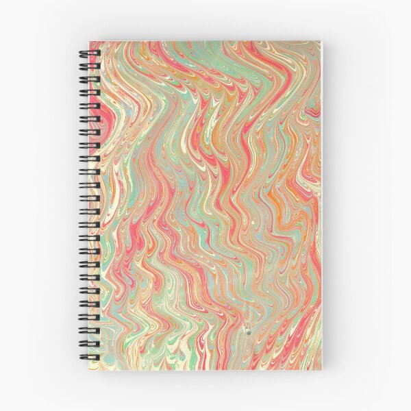 Item preview, Marbled swirls red blue green designed and sold by kittyvdheuvel.
