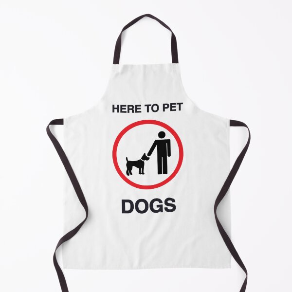 Item preview, Here to Pet Dogs designed and sold by ShirtTurtle.