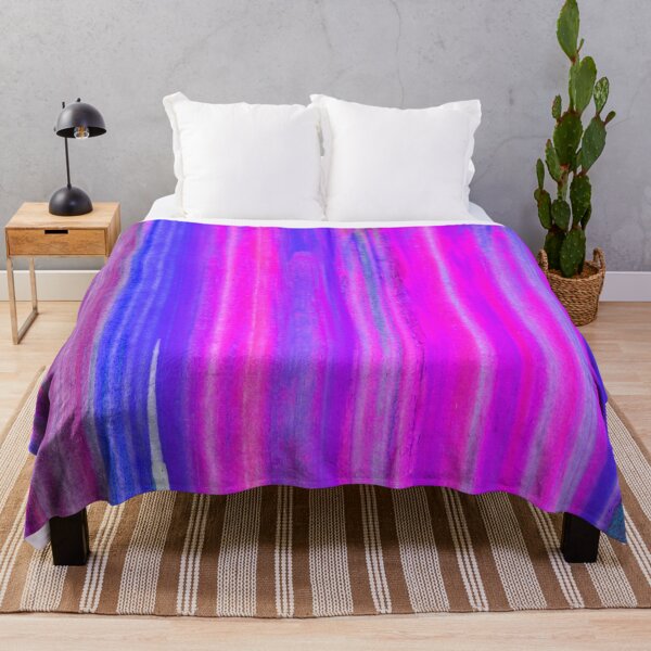 Item preview, Magenta and Purple Paint Smear Stripes designed and sold by Daydreamer Alley.