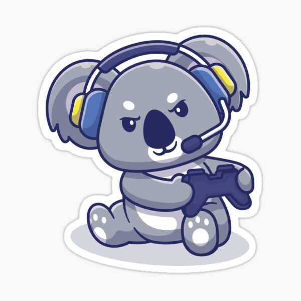 Aperçu de l'œuvre Joueur de koala hardcore créée et vendue par ALAEEDDINEBHM.