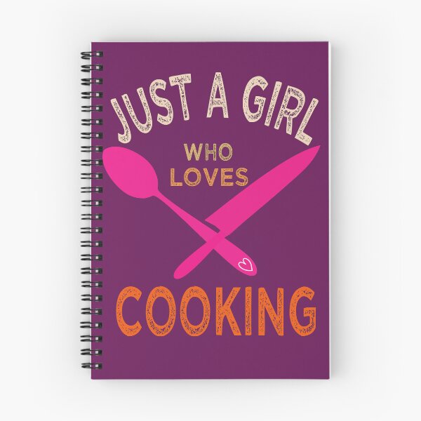 Item preview, Just A Girl Who Loves Cooking designed and sold by AJB ⭐⭐⭐⭐⭐✔️.