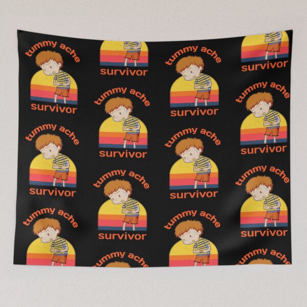 Item preview, Tummy Ache Survivor _ Sunset  designed and sold by DjoooDjooo.