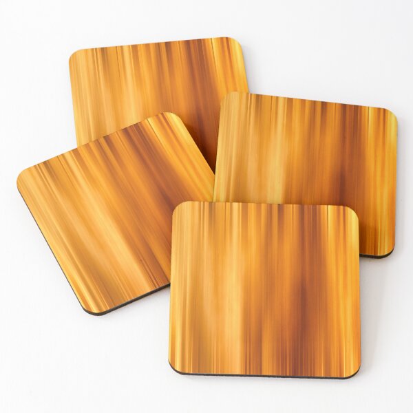 Item preview, Yellow Hues, Burnt Orange And Tangerine Abstract Streaks designed and sold by DEC02.
