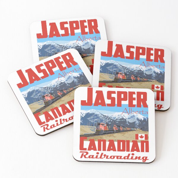 Item preview, JASPER ALBERTA Canadian Railroading designed and sold by ReTRAVELMerch.