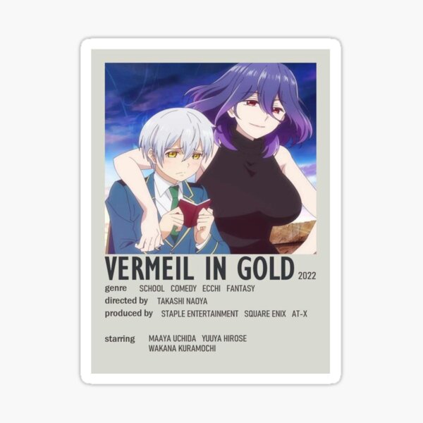 Vermeil in Gold minimalist poster  Anime titles, Minimalist poster, Comedy  genres